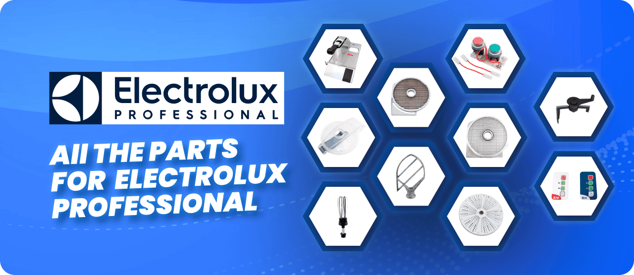 All parts for Electrolux Professional commercial kitchen equipment